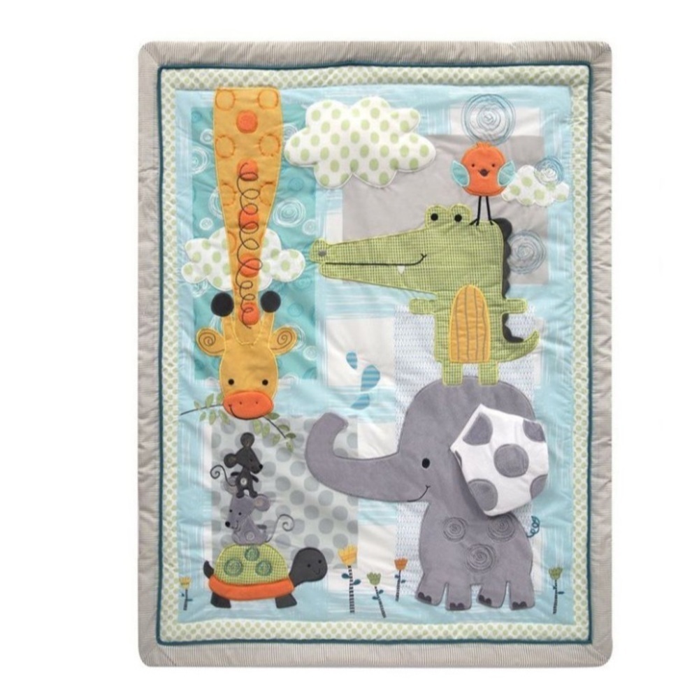 Yoo-Hoo 3 - Piece Crib Bedding Set by Lambs & Ivy